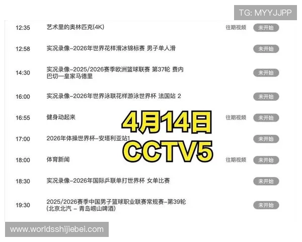 本届世界杯观赛指南：最佳观看平台、直播时间及精彩赛事预告
